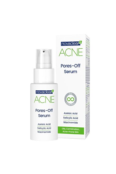 Novaclear Acne Pores-Off Serum – Treatment for Acne Pores with Niacinamide, S...