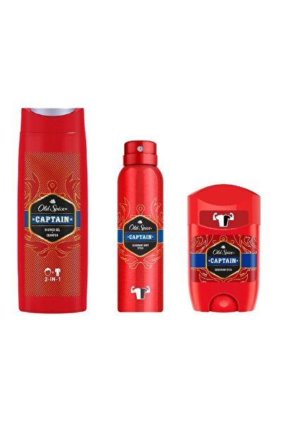 Old Spice Captain Erkek Bakım Seti