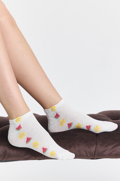 ragi store 4-Piece Embossed Patterned Women's Booties