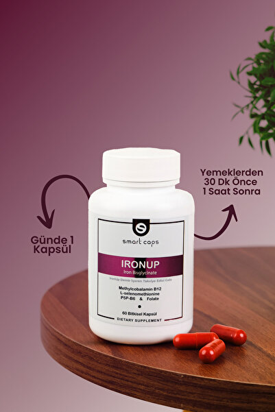 Smartcaps Ironup Demir 60 Kapsül