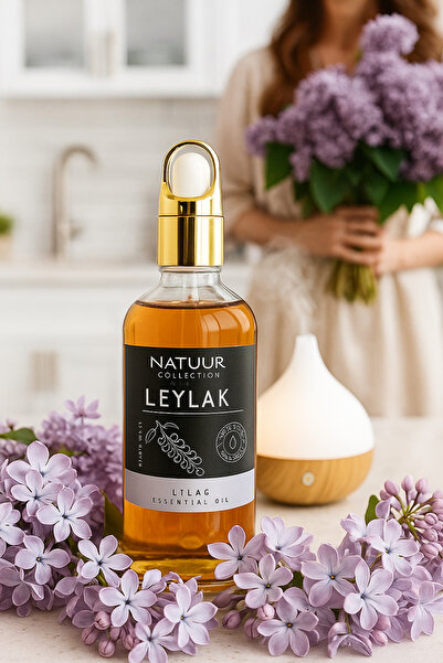 Natuur Collection Leylak Esans Uçucu Yağ Doğal Yoğun Koku Buhurdanlık Difüzör Parfüm Esansı 100 Ml