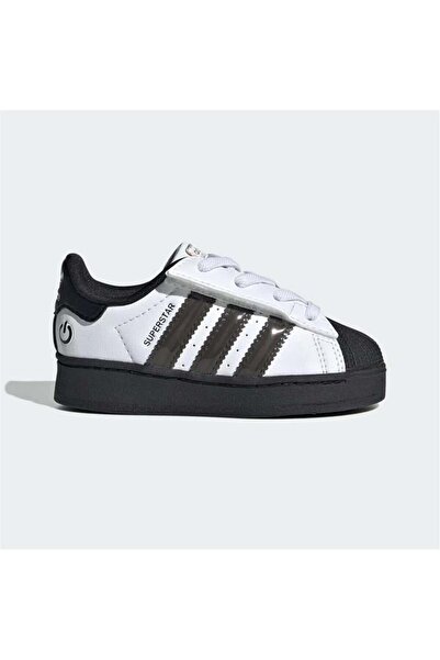 adidas Superstar Led Lights Comfort Closure EL I Beyaz-Siyah Bebek Spor Ayakkabı JS1293