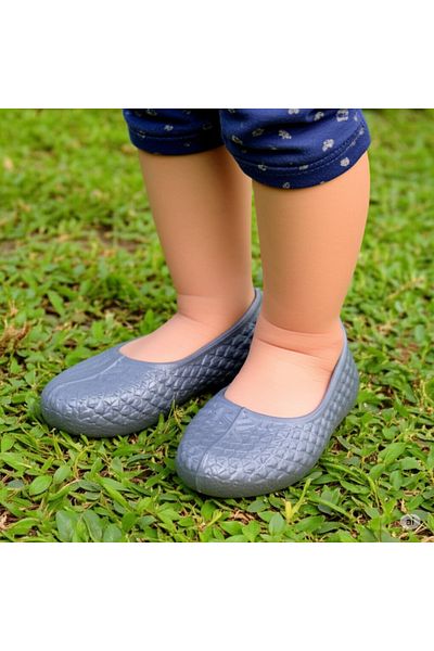 belixspor Booties Moccasin Garden and Farm Girl's Shoes 26-30 Gray