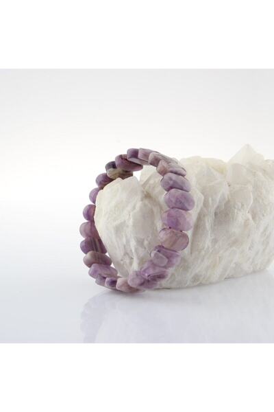 OSMANLI DEĞERLİ TAŞ Sertifikalı Ametist Roleks Bileklik B788