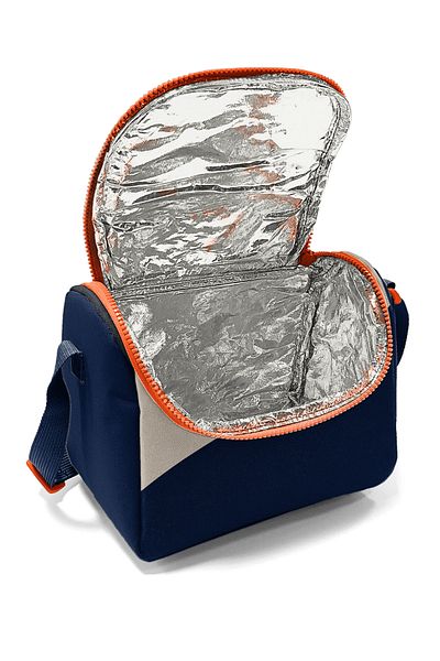 Coral High 22793 Kids Dark Blue Dark Gray Beige Thermo Lunch Bag