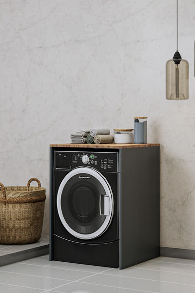 BALNEOM %100 Mdf Çamaşır Makinesi Dolabı Demonte Antrasit Bn 1 Cm_ant.amlf