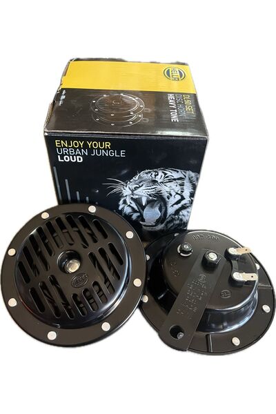 Hella Orjinal Dl50 Süperton Korna Ikili Set 12 Volt Yeni Morel Perçinli