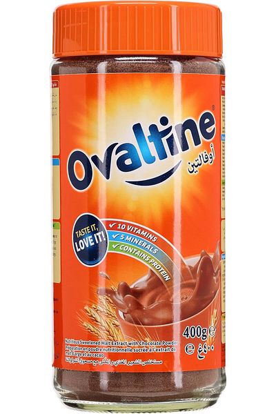 OVOMALTİNE Ovaltine Malt Drink Jar, 400g - Pack of 1 (W551166)