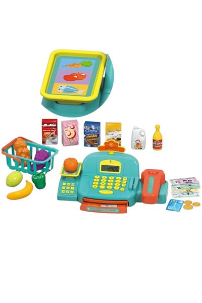 Toybox لعبة ماكينة تسجيل المدفوعات النقدية مع الملحقات