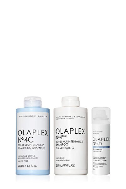 Olaplex Shampoo Essentials For Oily Hair Set - Bağ Güçlendirici & Derinlemesi...