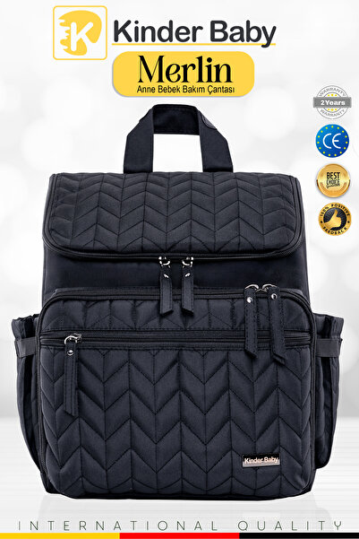 Kinder Baby Merlin Termal Anne Bebek Bakım Çantası