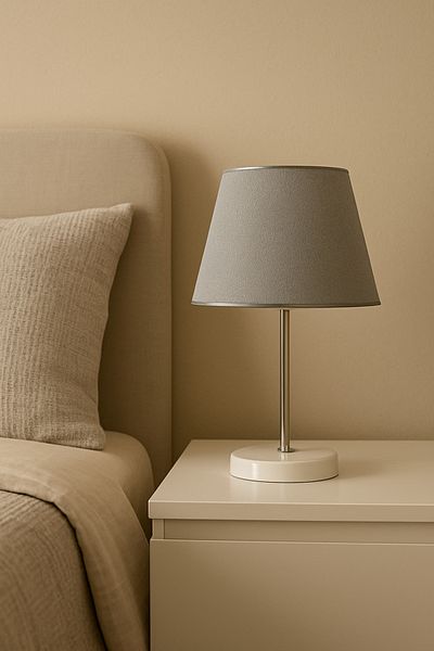 Eslight مصباح طاولة عاكس الضوء رمادي نحيف - E95G