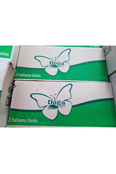 Lisanslı Doğa Z Katlama Havlu Peçete 12 Li
