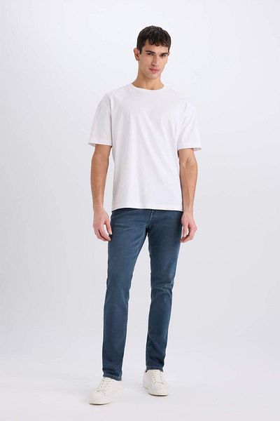 DeFacto Pantaloni de jeans Pedro Slim Fit Slim Fit cu talie normală B3622ax25sp