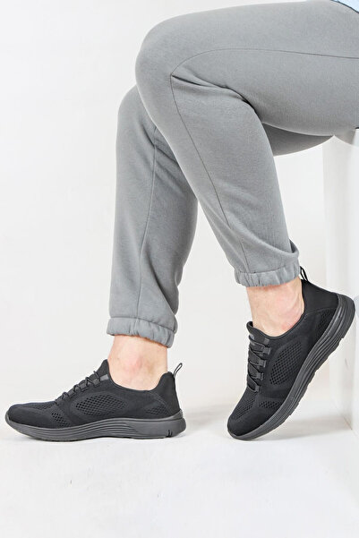 Jump 34635 Ανδρικά παπούτσια περπάτημα Μαύρα