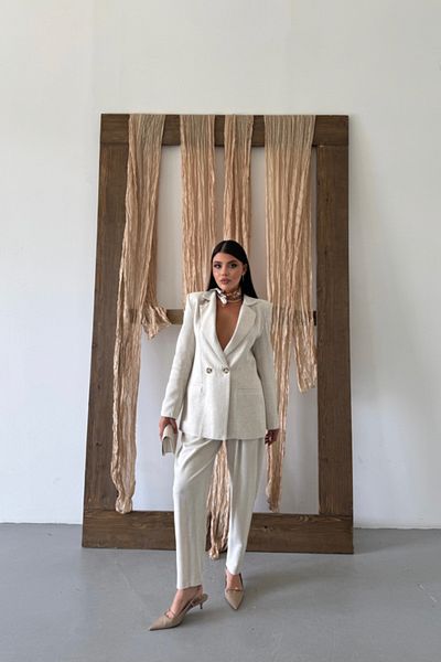 modamtn Linen Jacket - Pants Suit - Raw