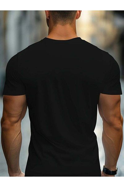 novafems Men's Short Sleeve V Neck Viscose Blouse