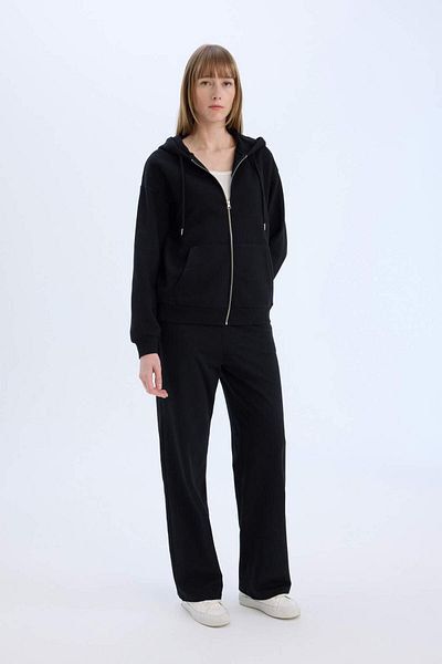 DeFacto Straight Fit Pocketed Flexible Waisted Sweatpants E6350Ax25Sp