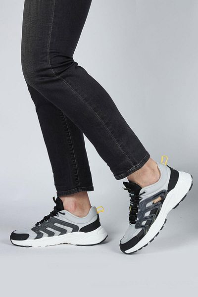 Jump 29728 Tenisi gri pentru bărbați Tenisi casual