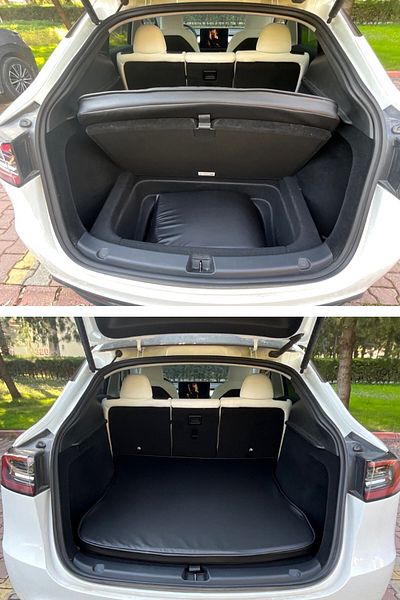 EmAyCenter Luxury Foldable for Tesla Model Y, Always Ready, Camping Bed