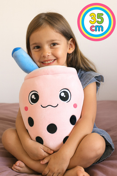 TOYFEST فقاعة شاي قطيفة 35 سم