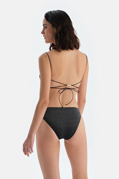 Dagi Black Strapless Bikini Top