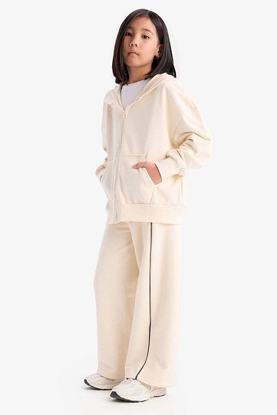 DeFacto Fete - Pantaloni de sport cu picioare largi și talie elastică D9250A825SP