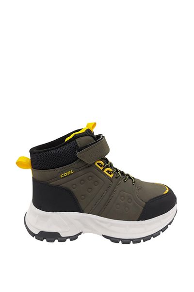 Cool Harvey Kids Outdoor Boots - Khaki Green