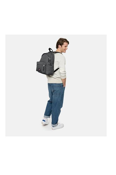 Eastpak PADED PAK&#39;R BLACK DENIM Tmavosivý unisex batoh 100191392