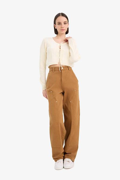 DeFacto Coool Baggy Fit Normal Waist Gabardine Pants E4028Ax25Sp