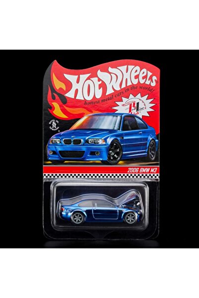 HOT WHEELS HotWheels 1/64 RLC Exclusive 2006 BMW M3 - Mavi