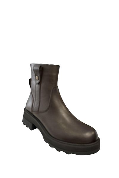 Castle Black Yldz- 212581 -1 Brown Genuine Leather Women's Classic Boots