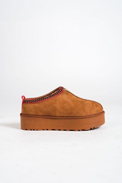 Mubiano Γυναικείες χειμερινές χοντρές γούνινες παντόφλες και παπούτσια για το σπίτι