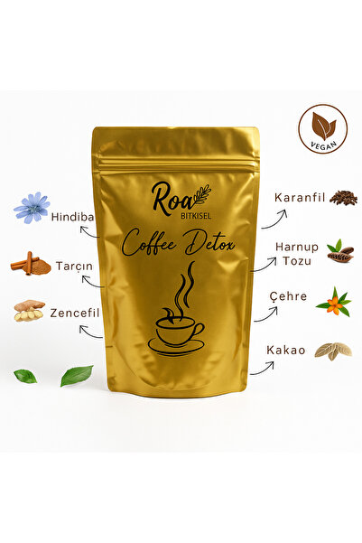 Roa Bitkisel Granül Hindiba Detox Kahve 100 Gr
