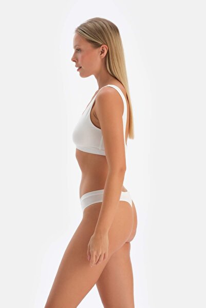 Dagi Off-White Micromodal Thong Panties