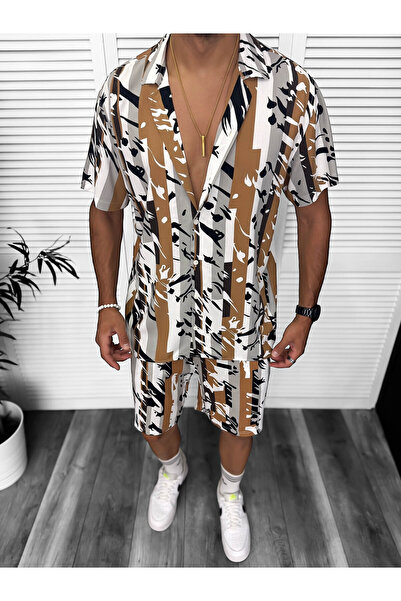 dehaine Men's Summer Set, Shorts and Shirt, 13275