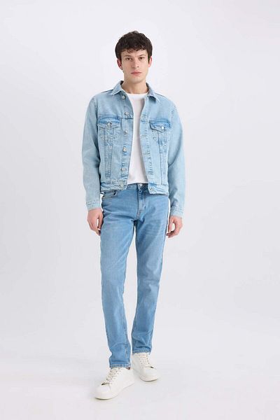 DeFacto Jachetă de jeans cu croiala normală D8306AX25SP