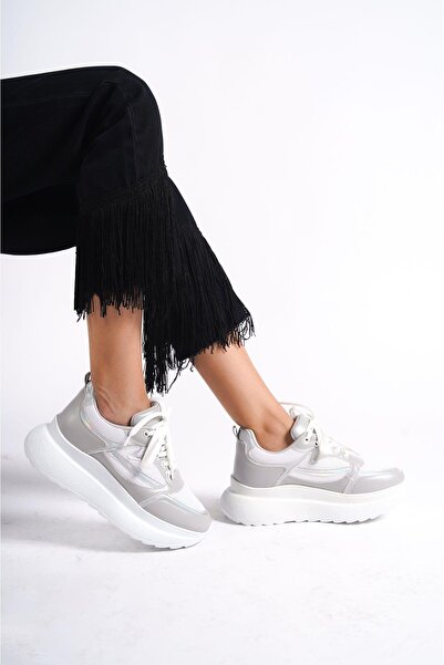 Mubiano 315-GR Sive ženske sportske cipele i patike