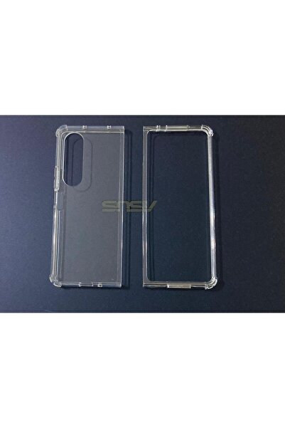 Newon غطاء حماية من السيليكون الشفاف القابل للطي لهاتف سامسونج جالاكسي زد فول...