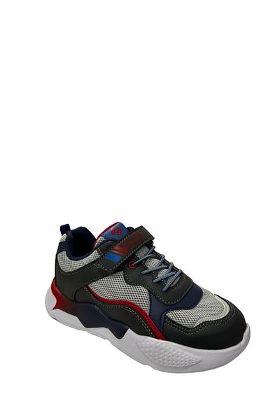 pepino Fy23-1424 Boy's Navy Blue Red Sneakers
