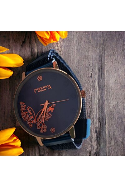 OEM Ceas de damă cu închidere magnetică și brățară albastră asortată