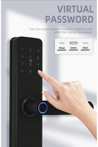 sharpdo Ttlock Smart Home Fingerprint/Password/Swipe/Key Lock