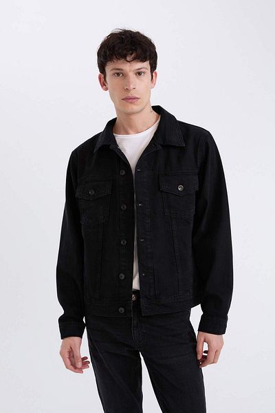 DeFacto Regular Fit Jean Jacket E4990Ax25Sp