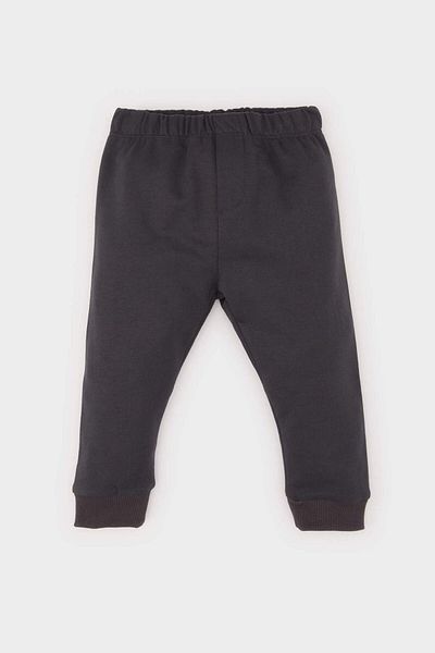 DeFacto Pantaloni de sport de bază uni cu talie elastică pentru bebeluși E5257A524WN