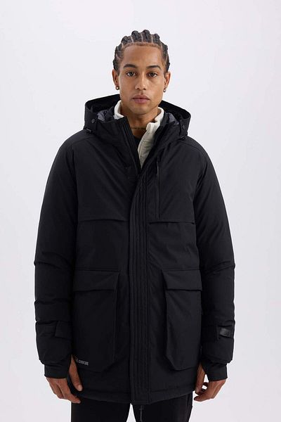 DeFacto DeFactoFit - Parka impermeabilă cu glugă hidrofugă C6065AX24WN