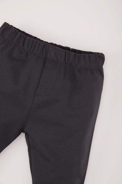 DeFacto Pantaloni de sport de bază uni cu talie elastică pentru bebeluși E5257A524WN
