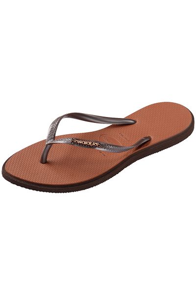 Havaianas Καφέ παντόφλες Slim Point Unisex