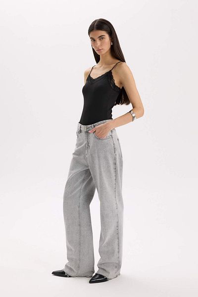 DeFacto Тематичен новогодишен тесен потник Slim Fit V-образно деколте 3201234