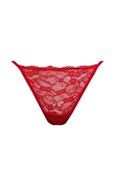 DeFacto Fall in Love Red Lace String Slip Panties B4834Ax24Wn