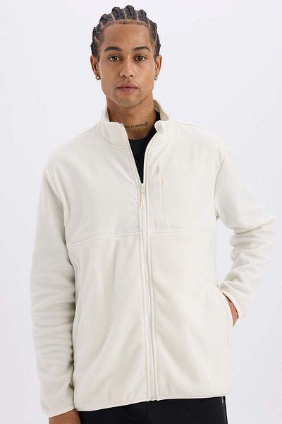 DeFacto Cardigan din lână DeFactoFit Standard Fit cu buzunare D2731AX24WN